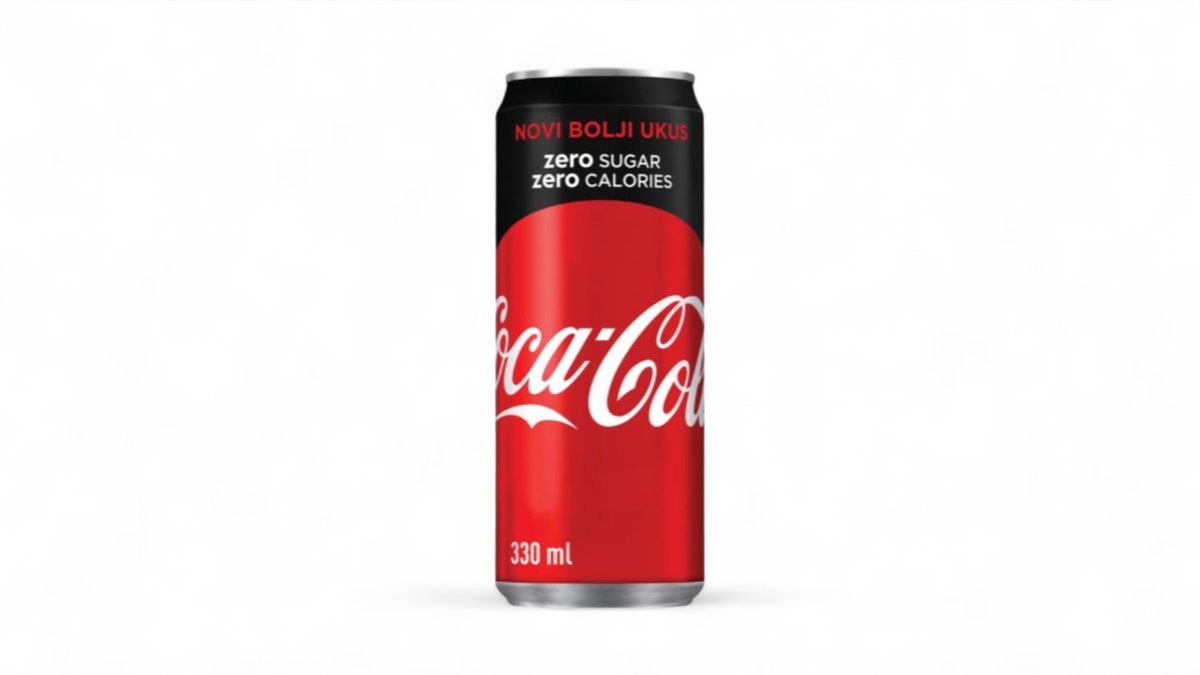 Coca-cola zero 0,33l