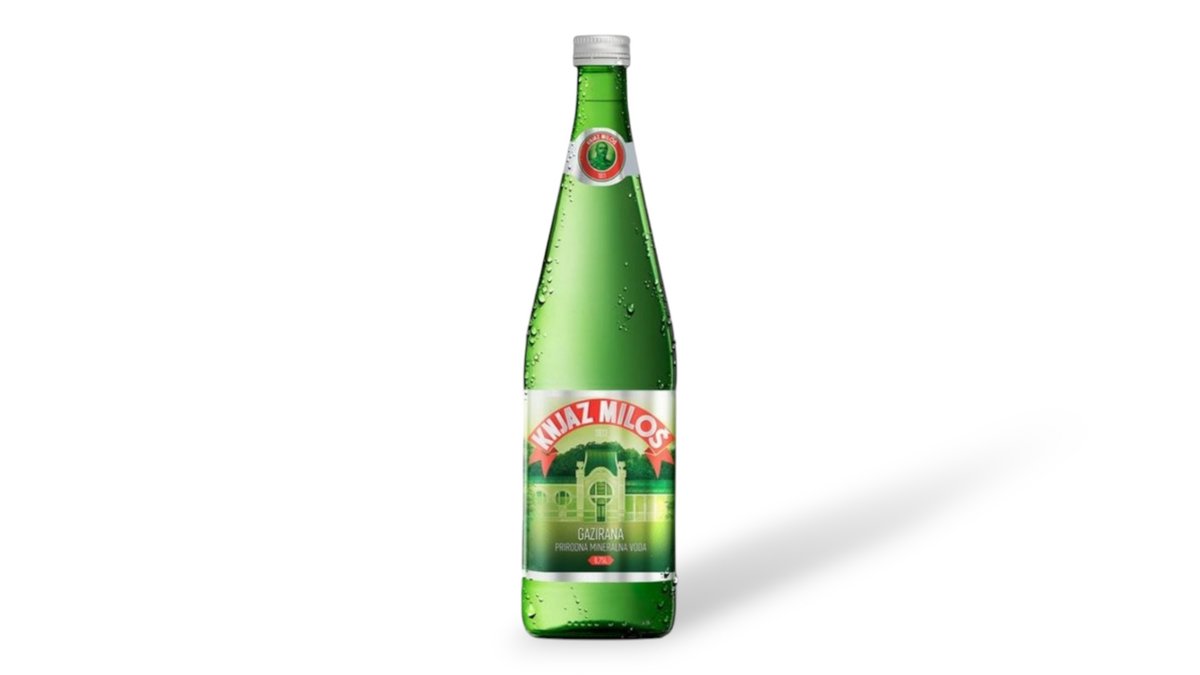 Sparkling water 0,75l