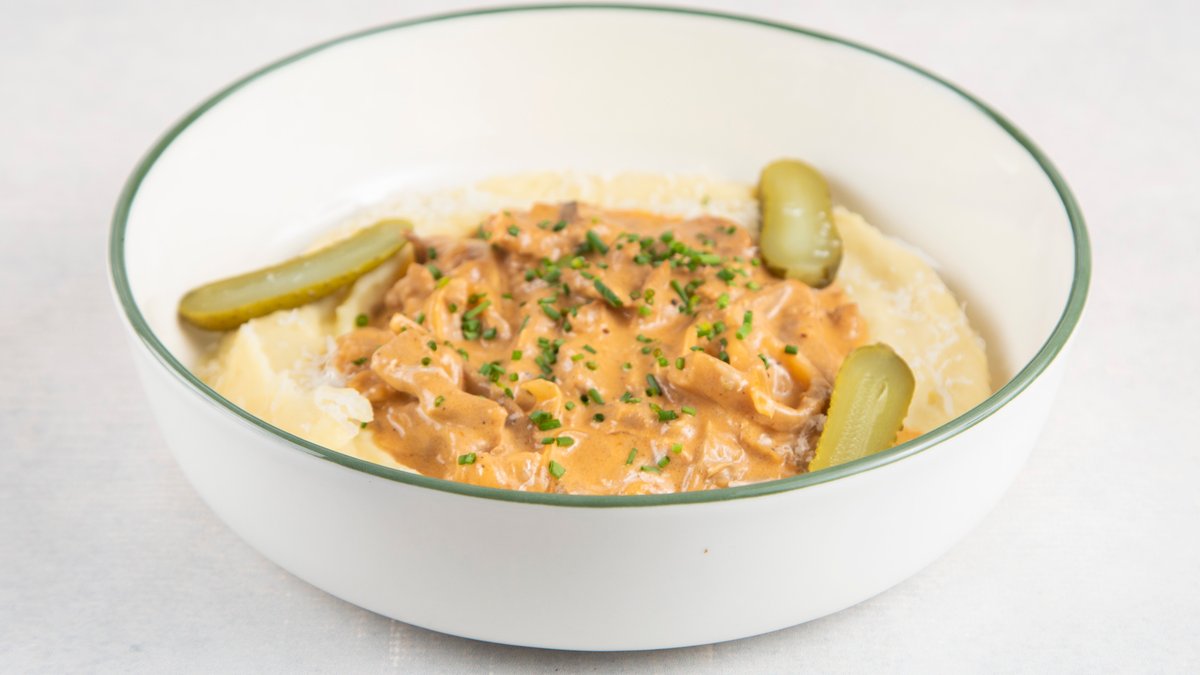 Stroganov u sosu od bibera