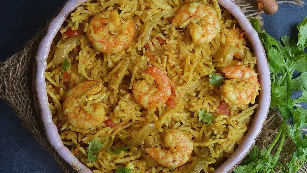 Kuningkreveti Biryani