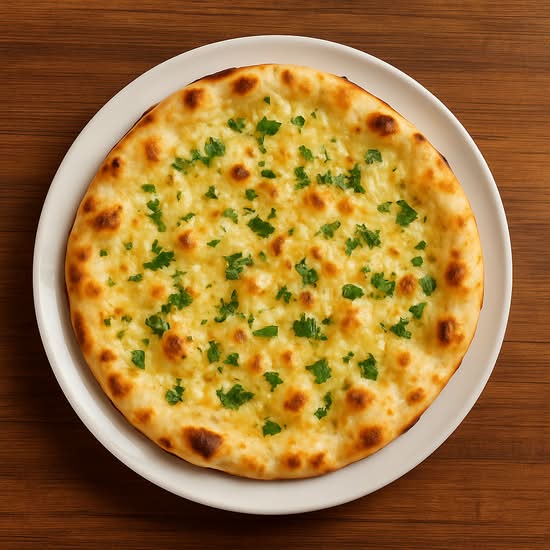 Cheese and Garlic Naan