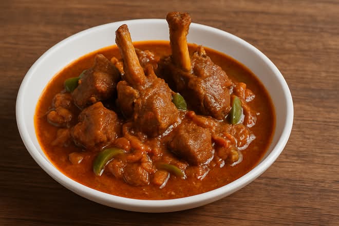 Kadai Lamb