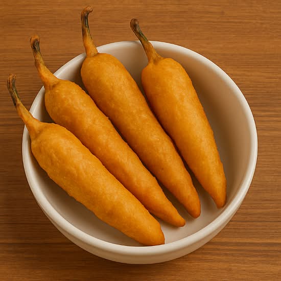 Mirchi Bajji ( 4 pieces )
