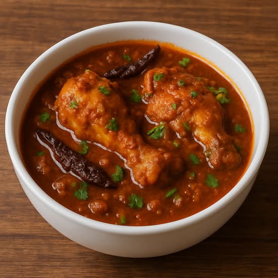 Spicy Andhra Chicken Curry