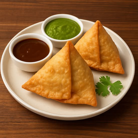 Veg Samosa (Fresh Handmade)