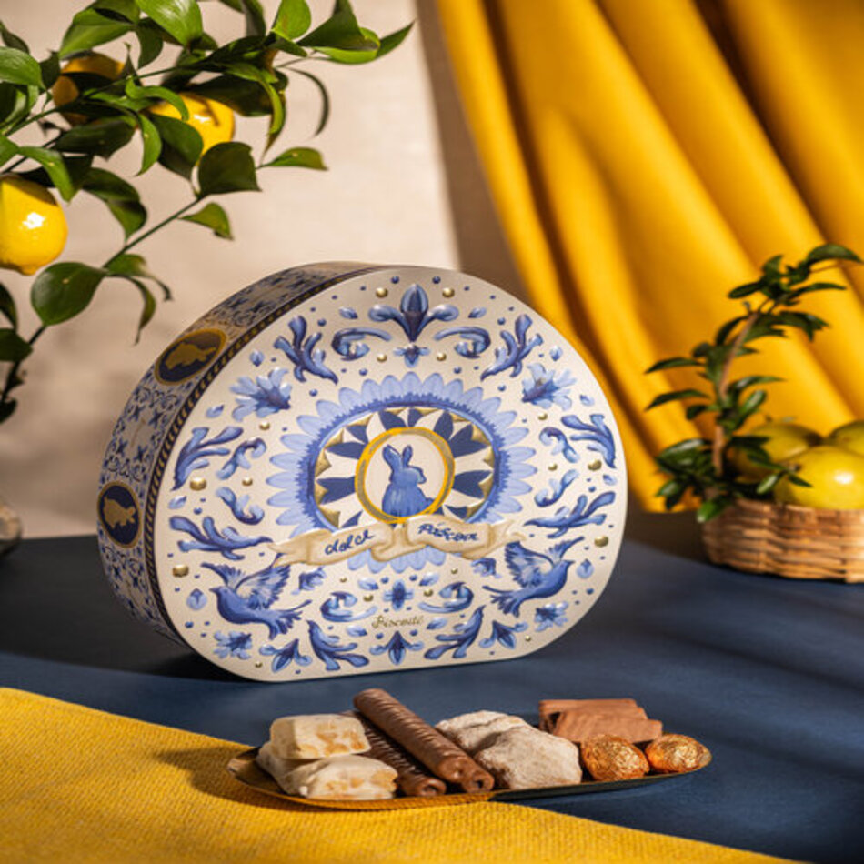 Lata Seleção de Páscoa Azul 480g
