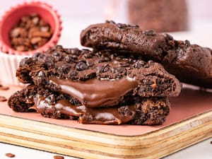Soft Cookie de Brigadeiro