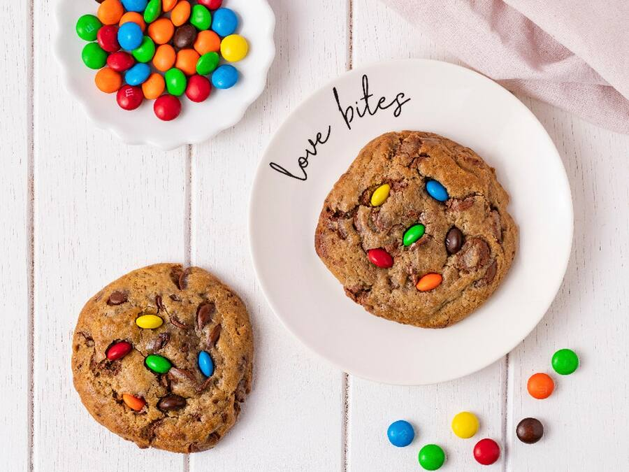 Soft Cookie Mandm's