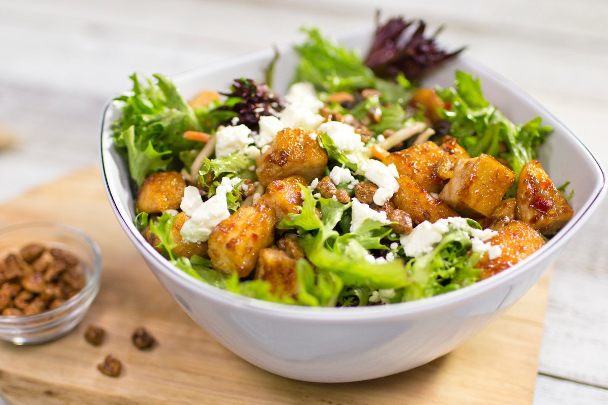 Praline Pecan Chicken Salad
