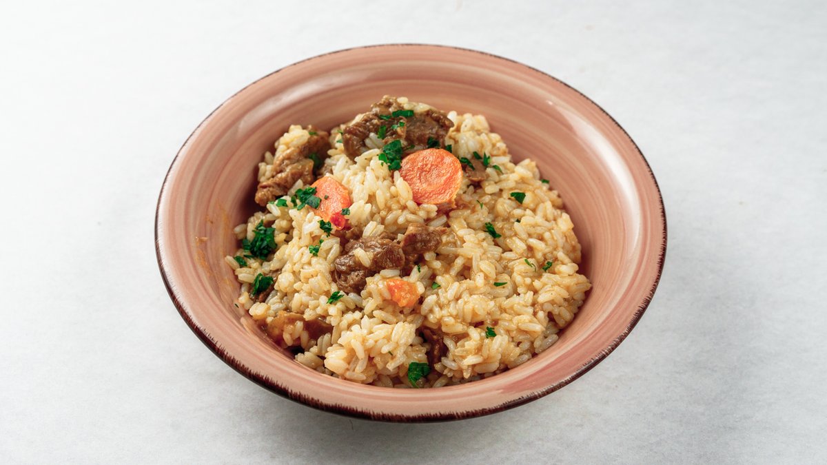 Biftek risotto
