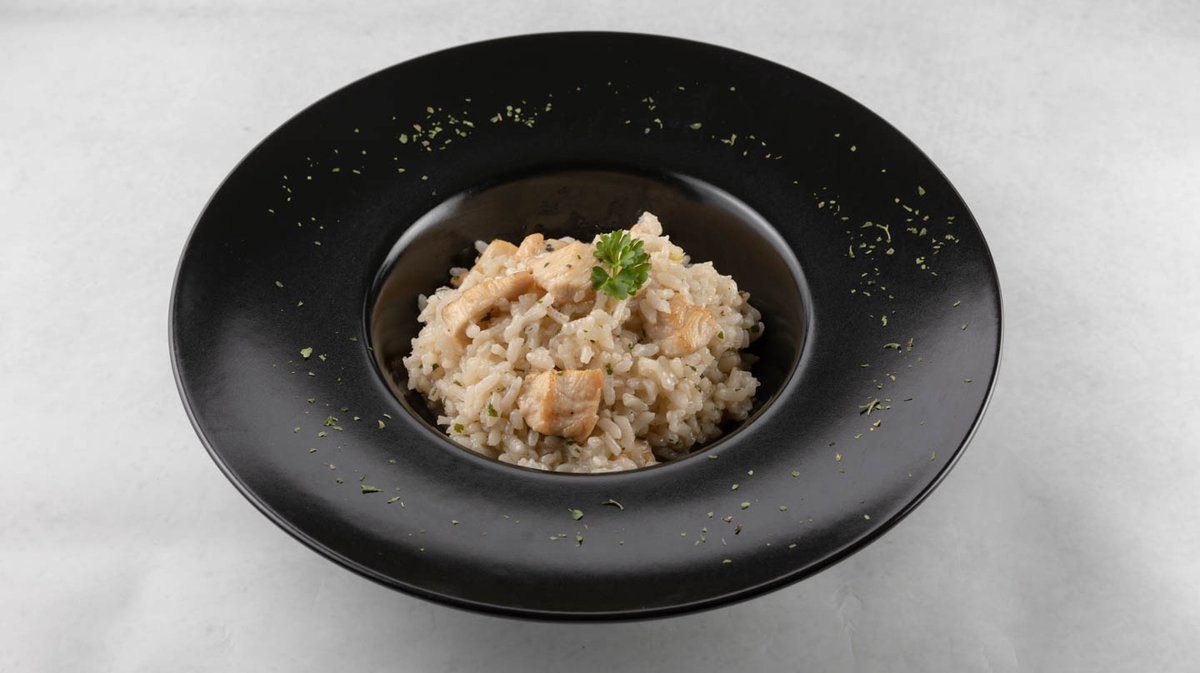 Risotto con pollo