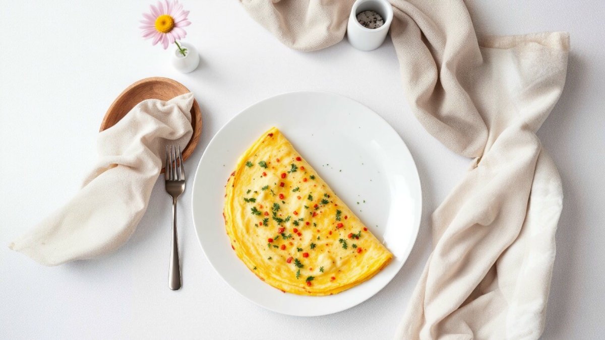 Omletă cu cașcaval