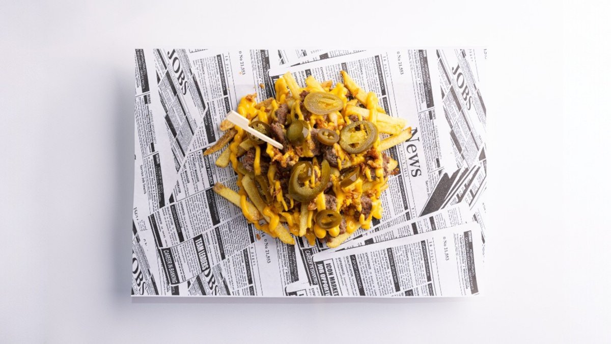 Cheesy Burger Fries Jalapeños🌶️