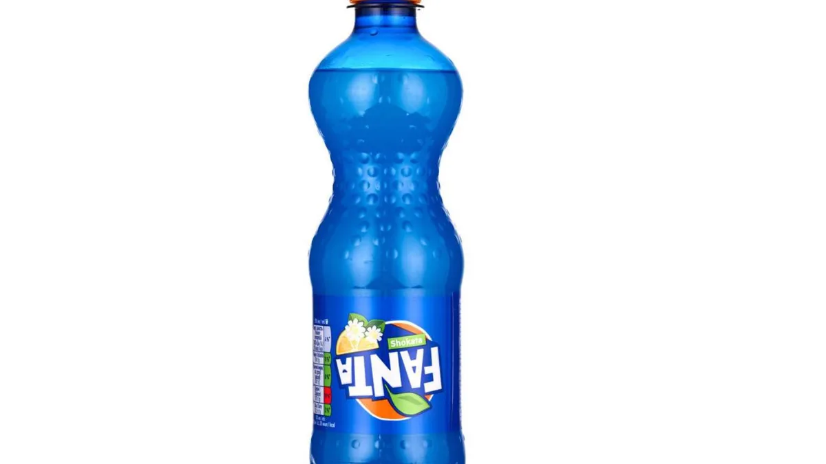 Fanta s príchuťou citróna a bazového kvetu