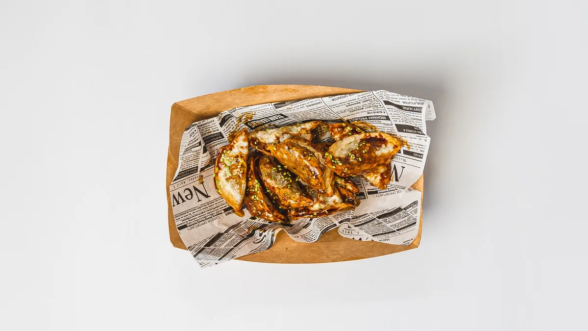 Gyoza (zeleninové taštičky)