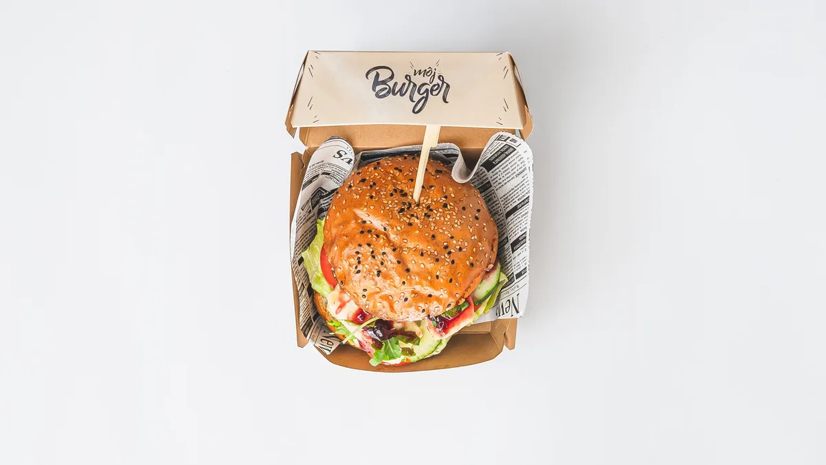 Halloumi burger