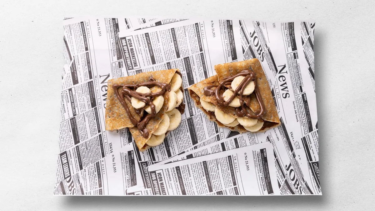 Palacinky nutella s banánon