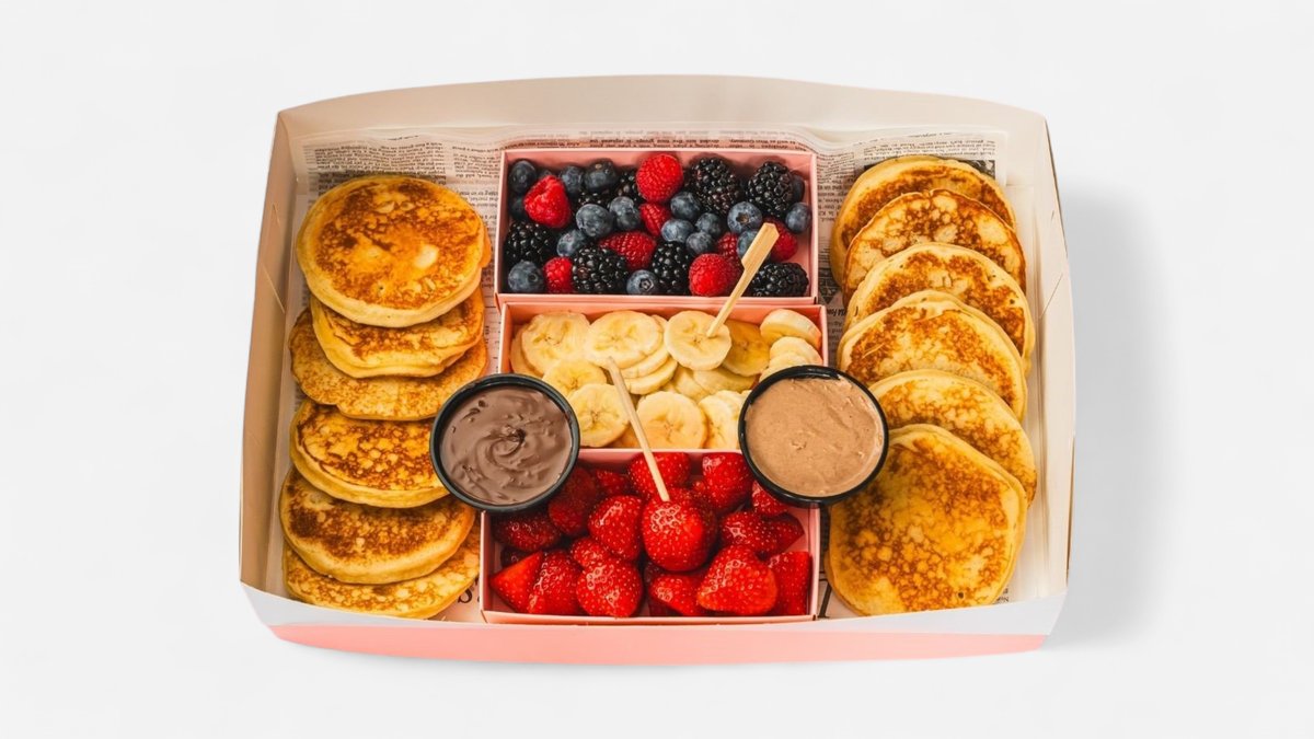 Yummy pancakes box