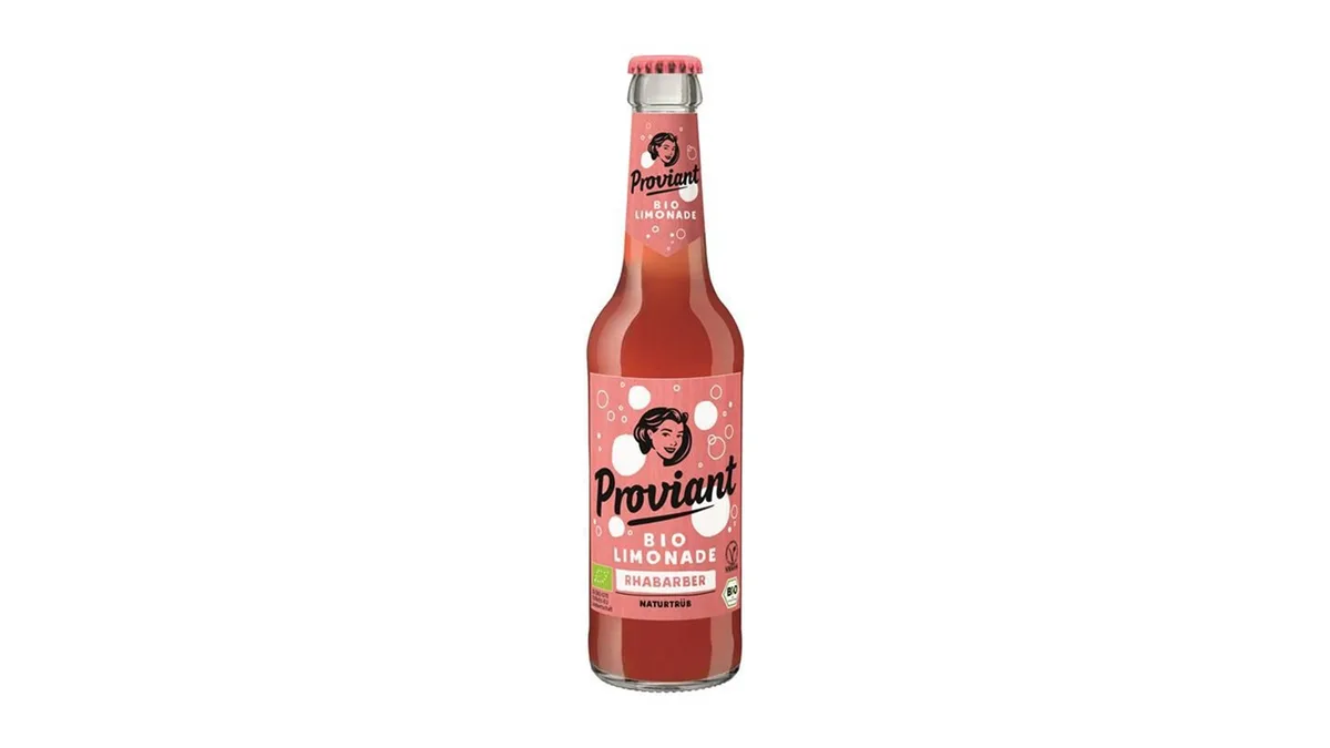 Proviant Biolimonade Rhabarber 0,33 l