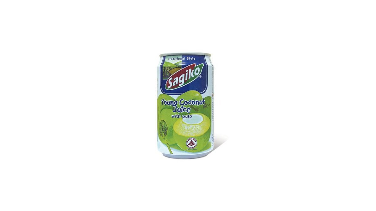 Nápoj kokosový s kousky kokosu 320ml SAGIKO