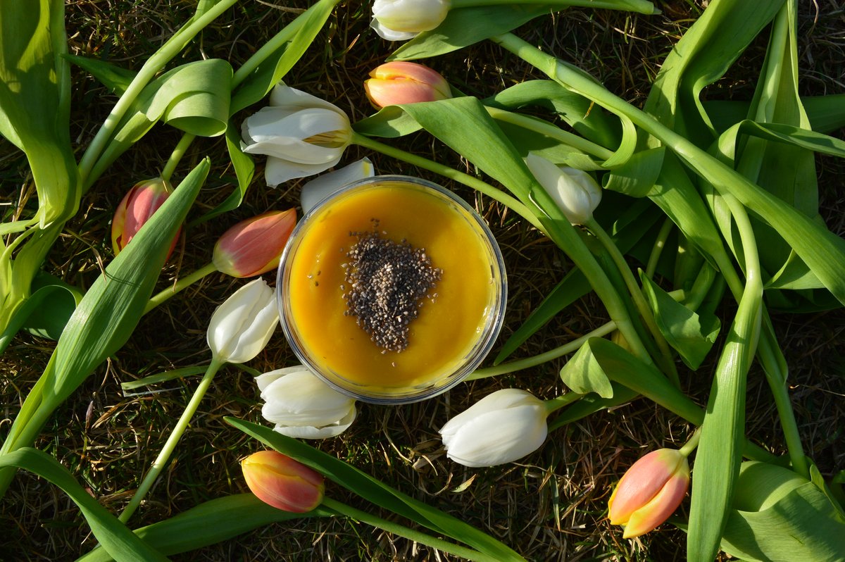 Mangós chia puding