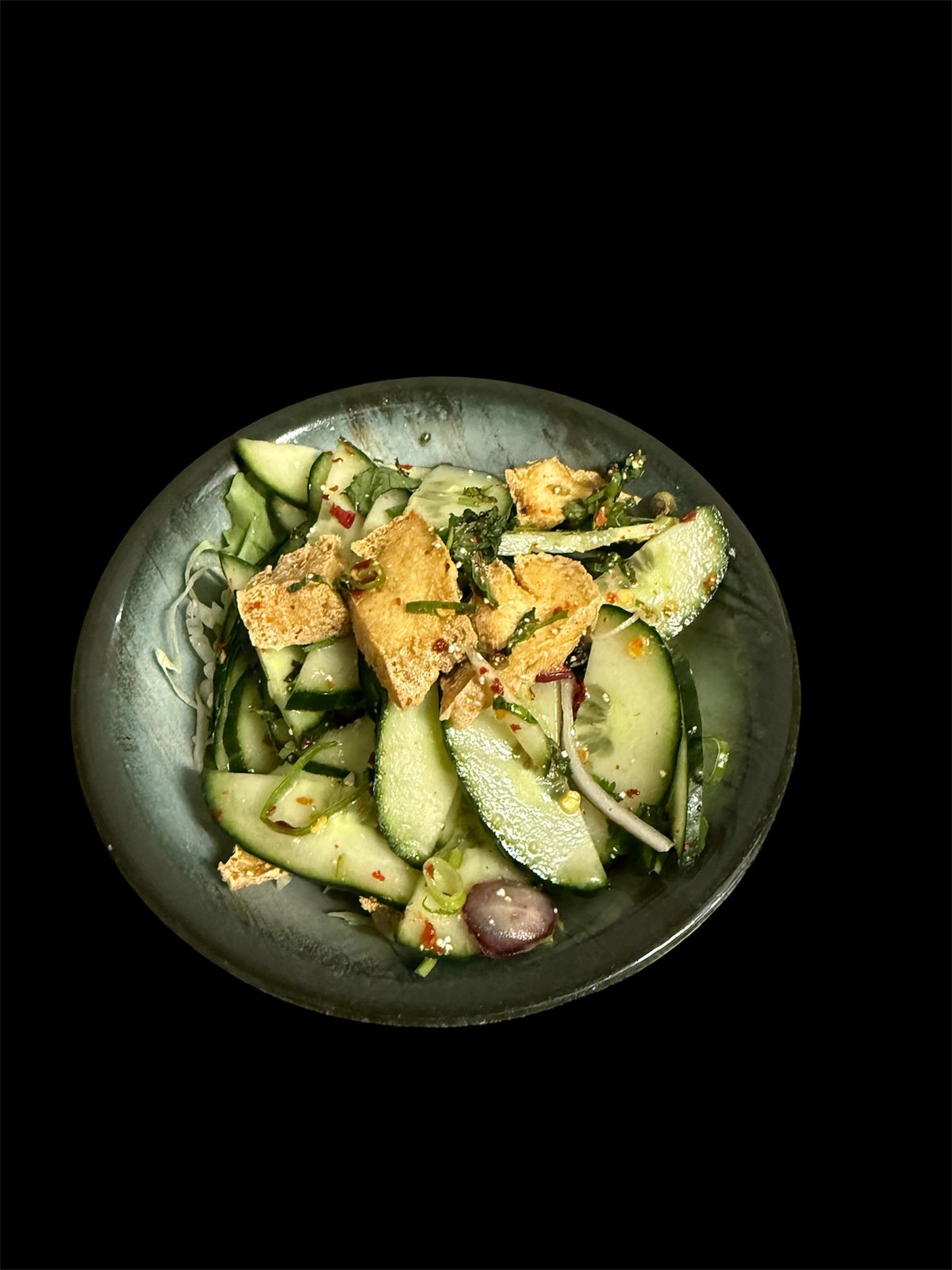 4. Crispy Tofu Salad