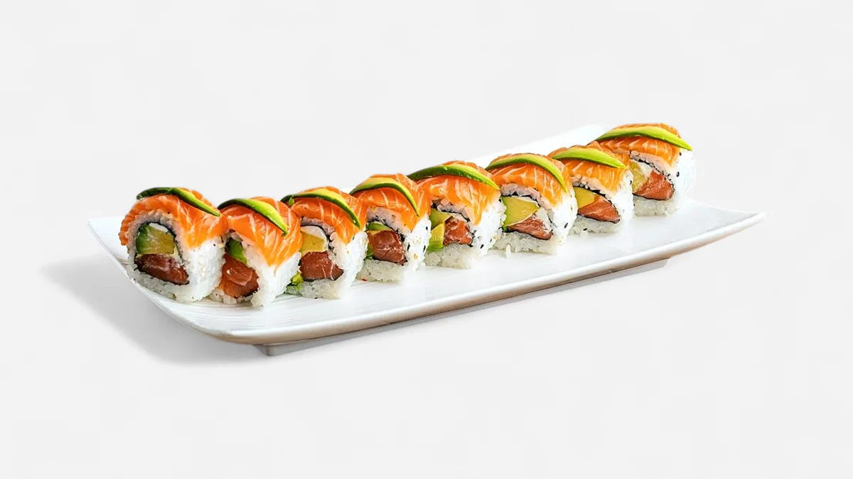 Philadenphia with salmon