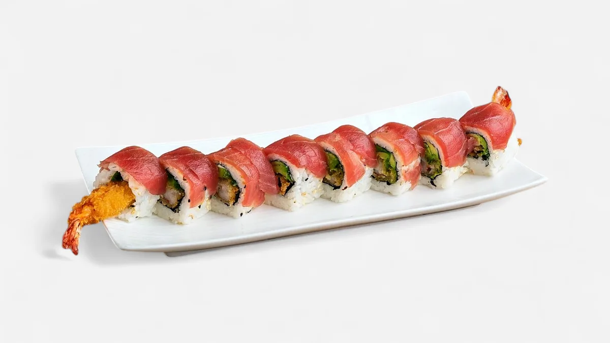 Red Drangonboy roll (8 pcs.)