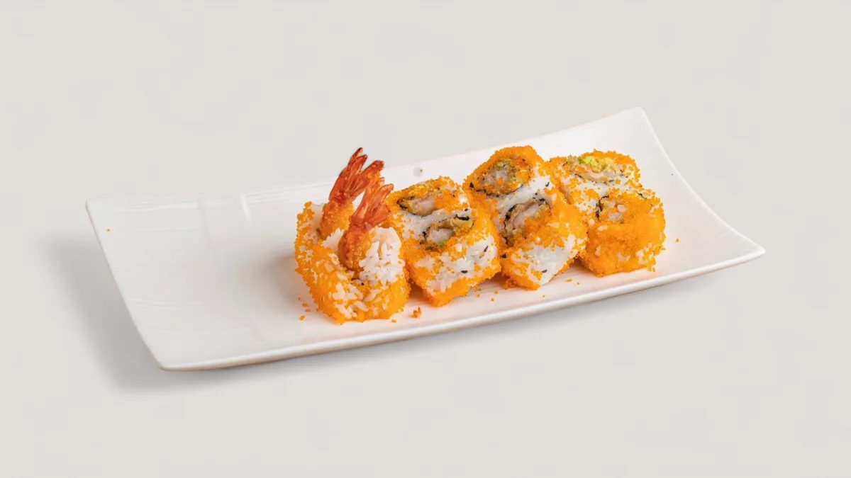 S230. Ebi tempura roll 8pcs.