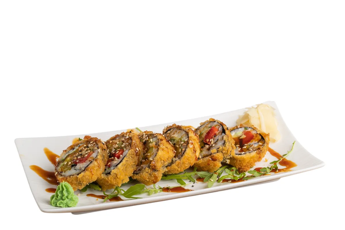 S39. Crunchy Sake Roll (6 pcs.)