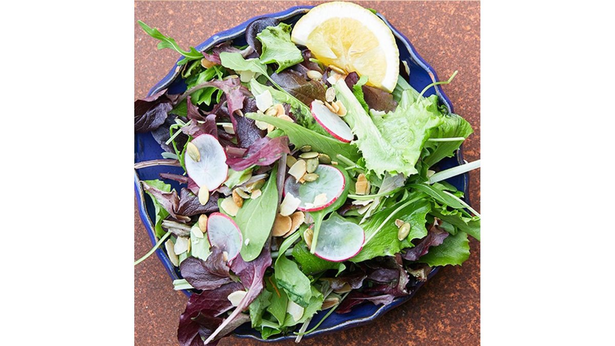 Mixed green leaves salad