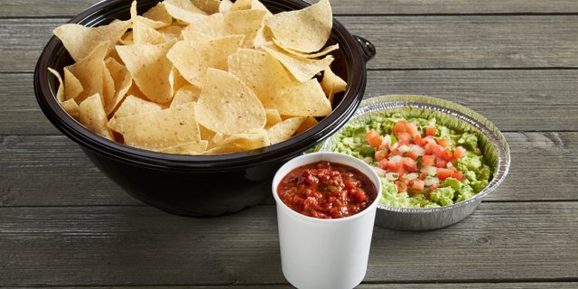 Housemade Guacamole, Fire-Roasted Salsa and Chips