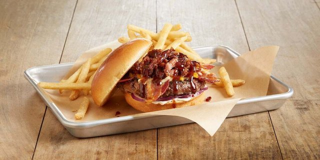 Individually Packaged Hickory Brisket And Bacon Burger*