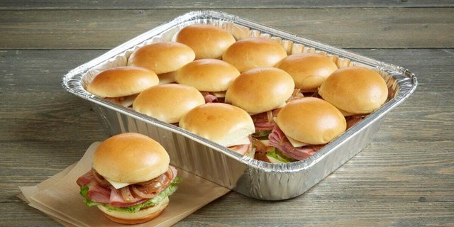 Smoked Ham and Swiss Mini Sandwiches