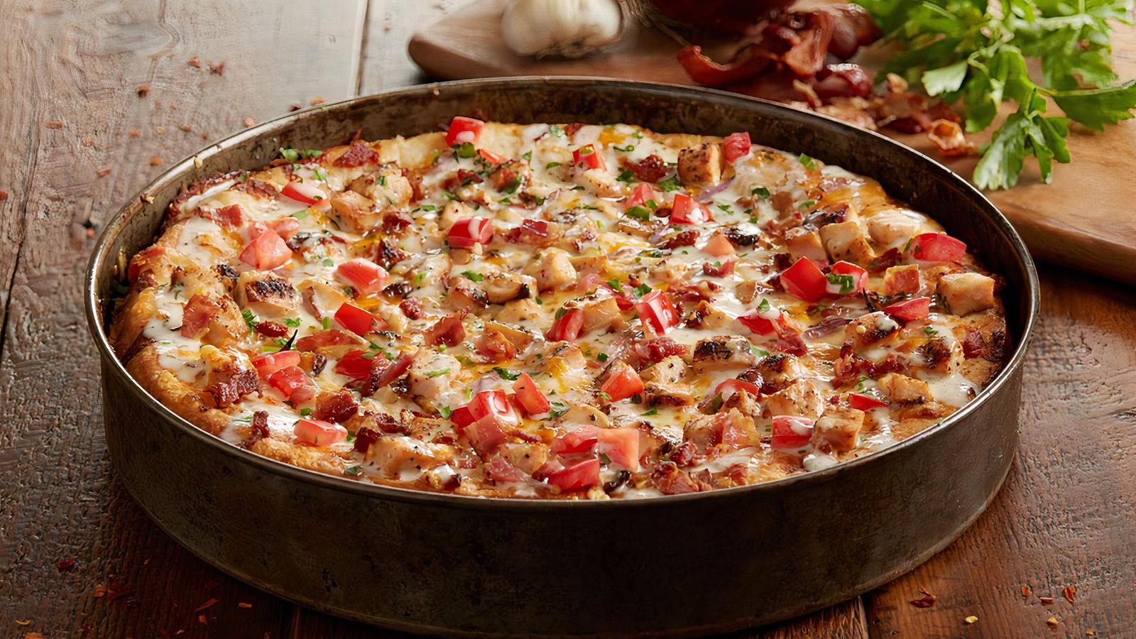 Chicken Bacon Ranch Pizza - Shareable