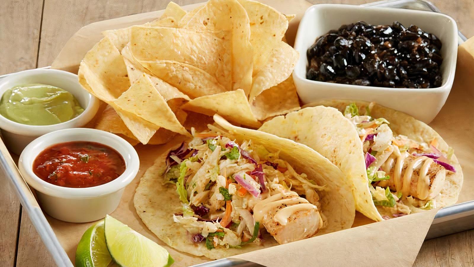 Mahi-Mahi Or Shrimp Tacos