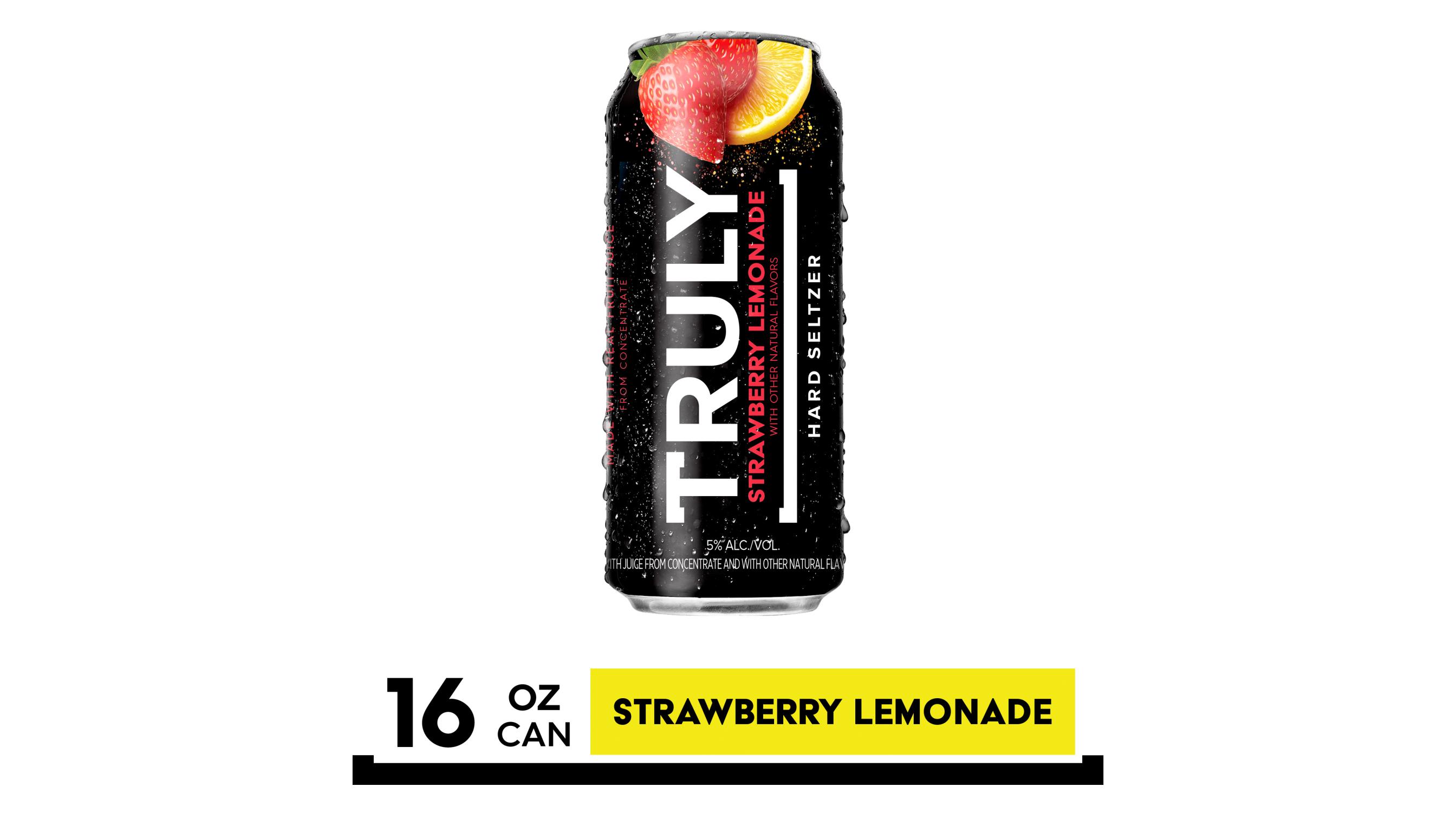 Truly Hard Seltzer Strawberry Lemonade 6-Pack