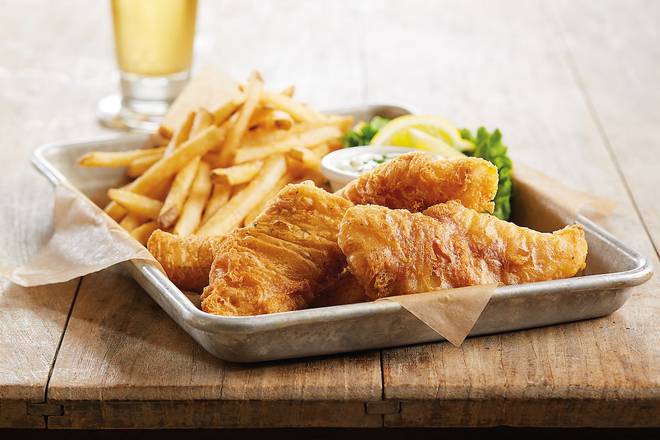BJ's Brewhouse Blonde Fish 'n' Chips