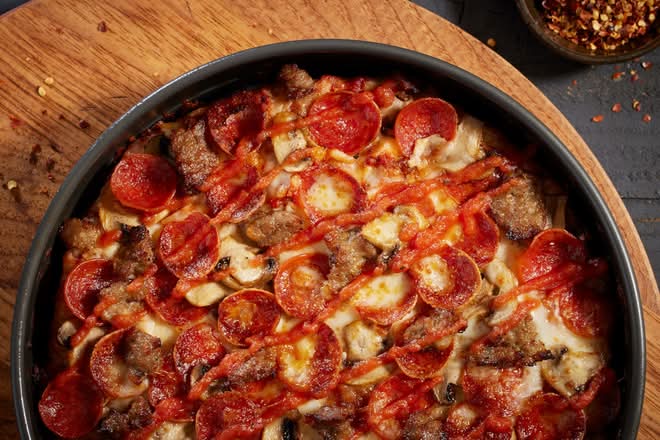 BJ's Classic Combo Pizza - Personal