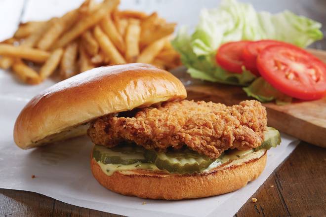 BJ's Classic Crispy Chicken Sandwich