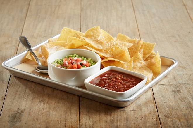 Chips and Housemade Guacamole + Salsa