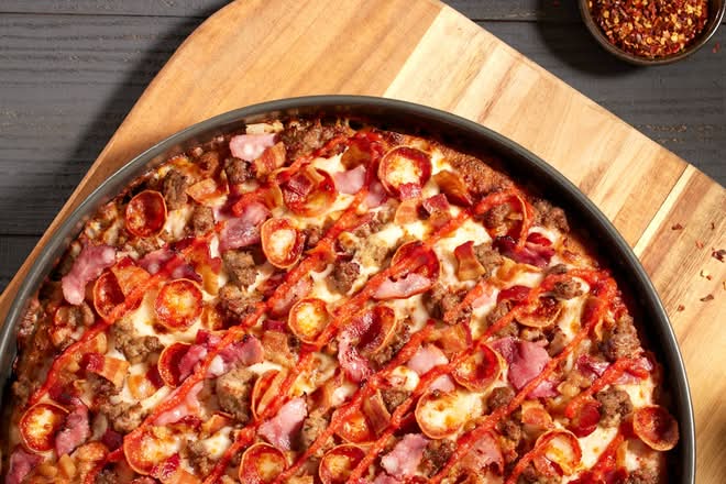 Epic Five Meat Pizza - Large
