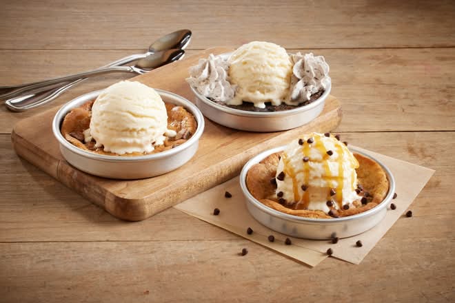 Pizookie Trio