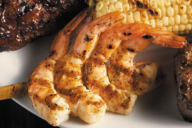 Fire-Grilled Shrimp