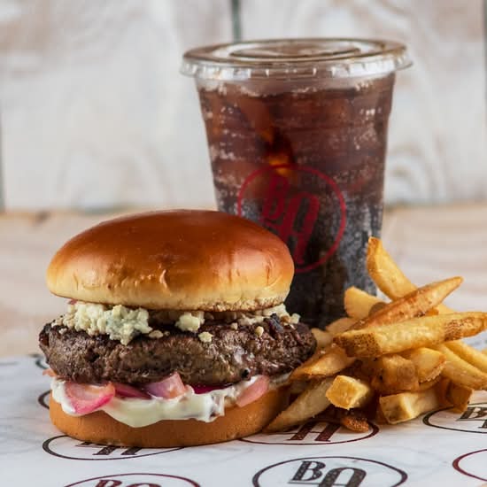 Red, White, and Blue Burger Combo (Cowboy Combos)