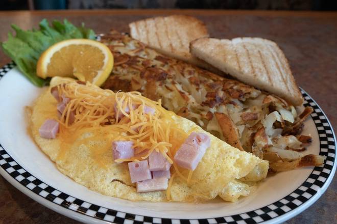 Ham and Cheese Omelette