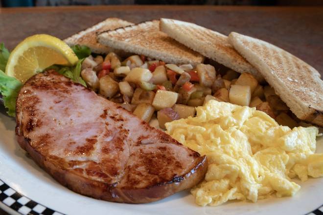 Hickory Smoked Ham and Eggs