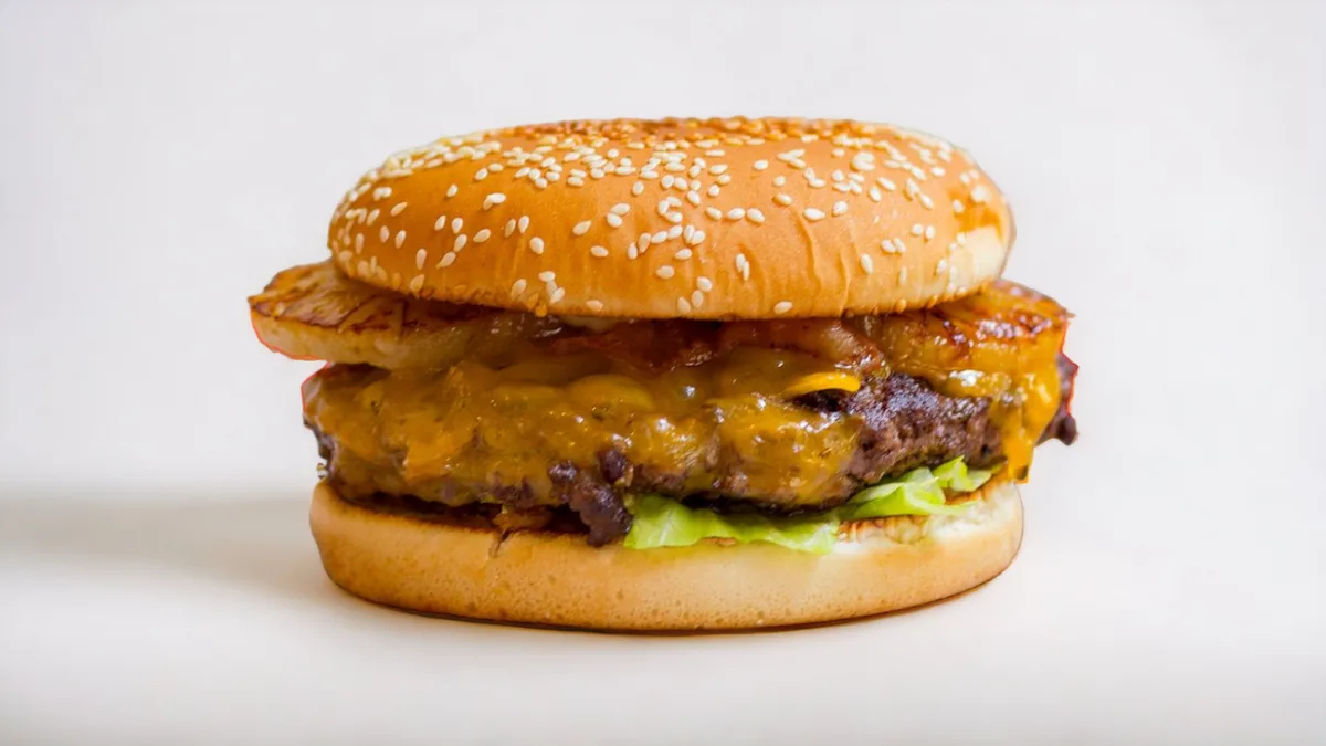 HAWAIIAN BBQ BURGER