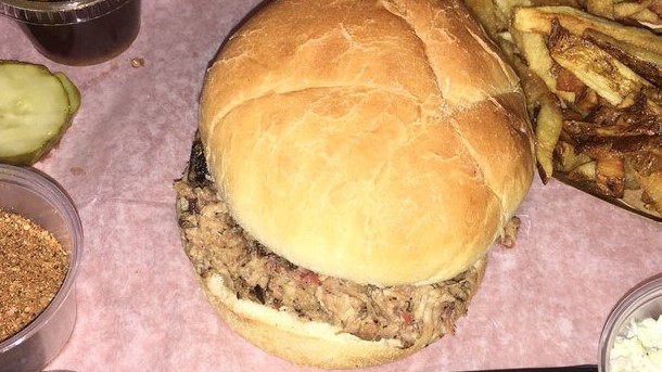 Carolina Chopped Pork Sandwich
