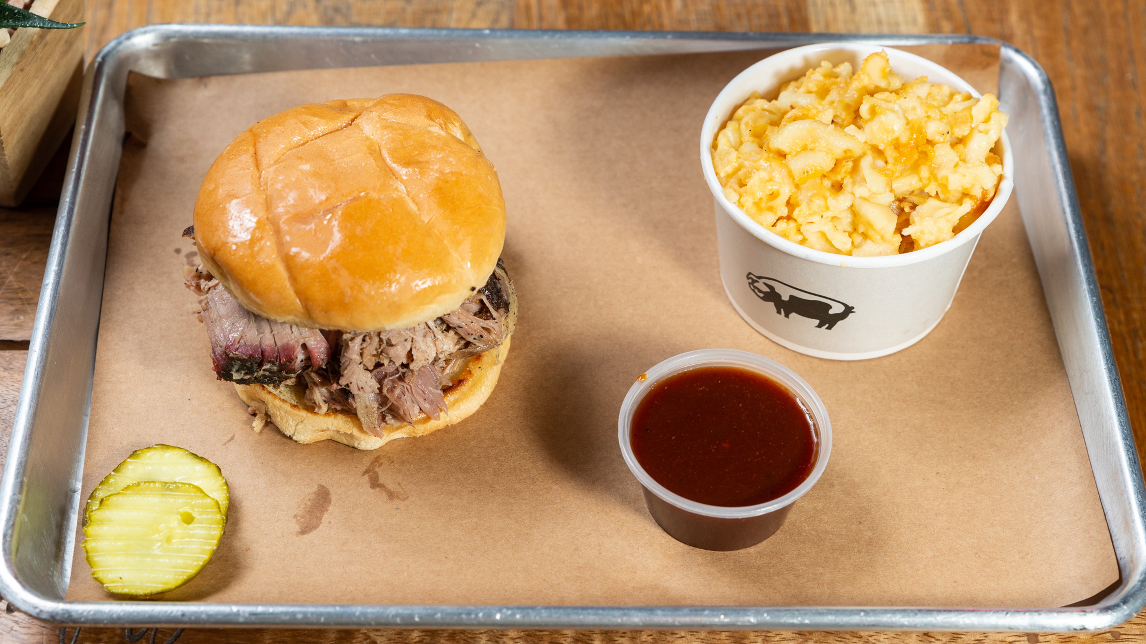 Smoked Pork Shoulder Sandwich